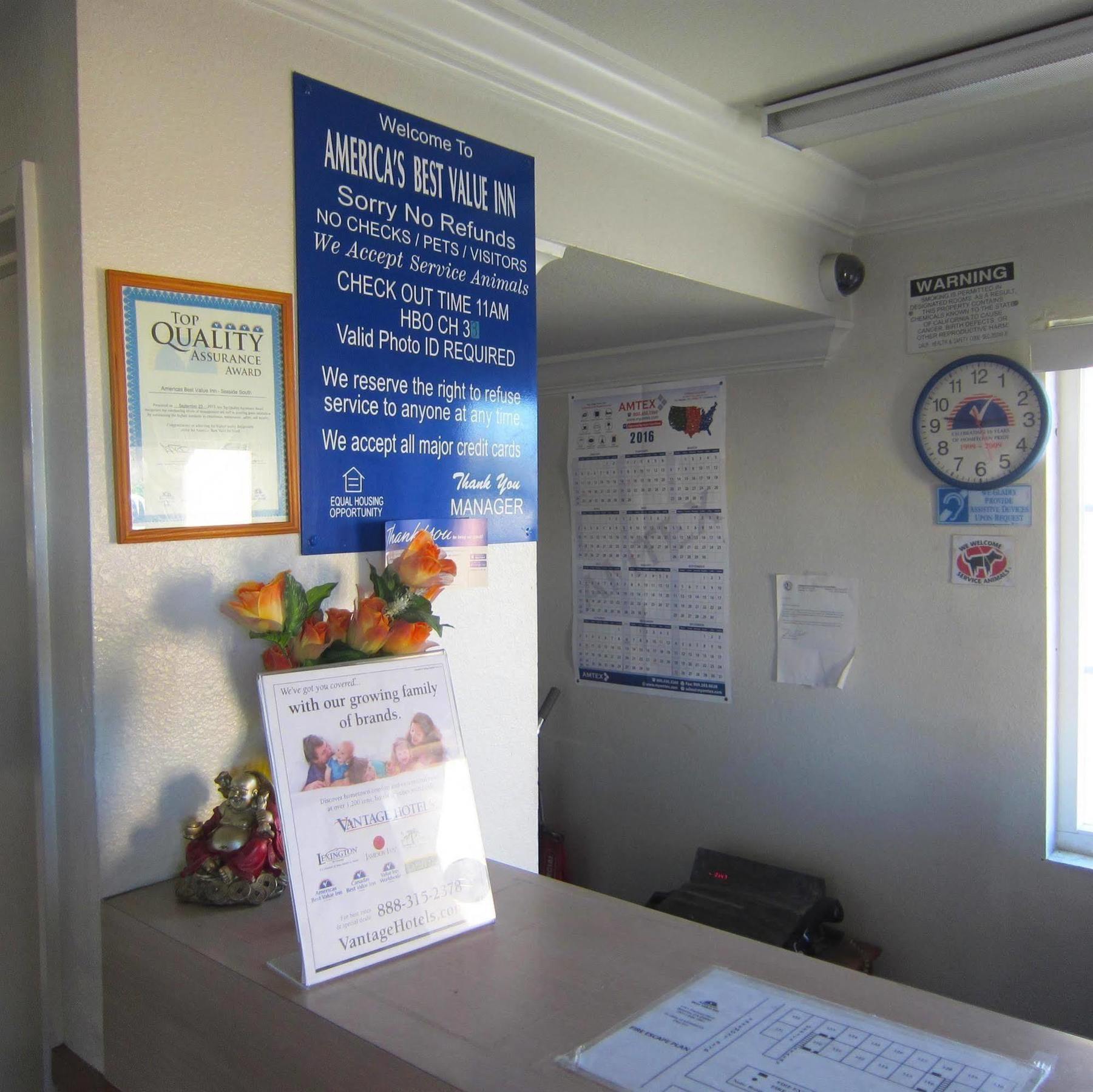 Pacific Best Inn Seaside Luaran gambar